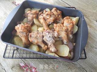 Black Pepper Potato Wing Root recipe