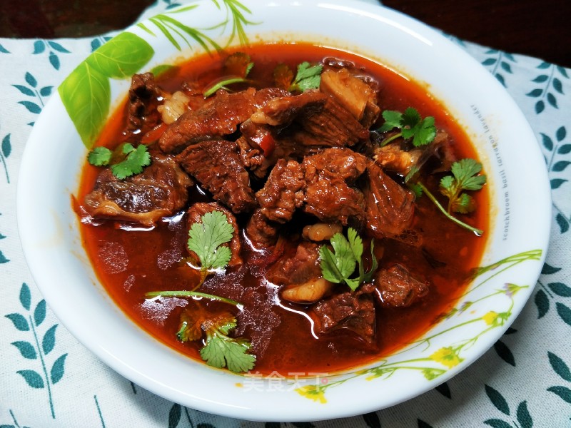 Spicy Beef Cube recipe