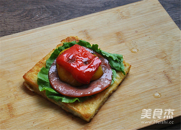 Bell Pepper Ham Sandwich recipe