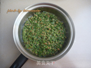 Shepherd's Purse Minced Meat Omelette recipe
