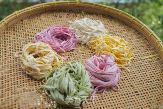 Homemade Colorful Noodles recipe