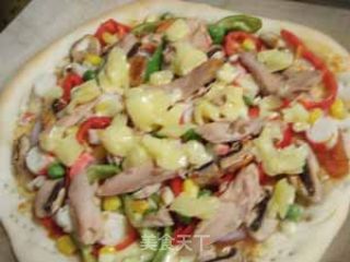 Undersea Tuna Pizza recipe