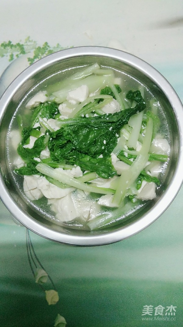 Cabbage Tofu Soup recipe
