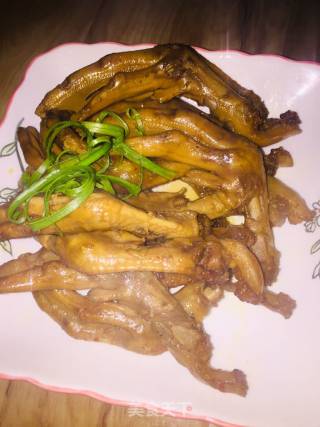 Braised Duck Feet recipe