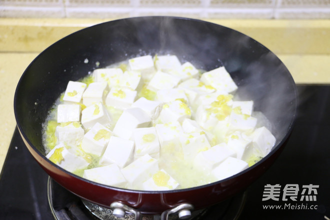 Egg Yolk Tofu recipe