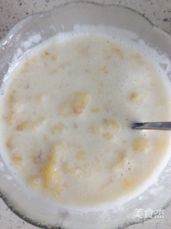 Yogurt Banana Mashed recipe