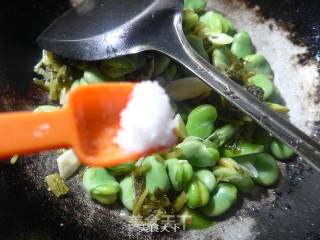 Stir-fried Broad Beans recipe