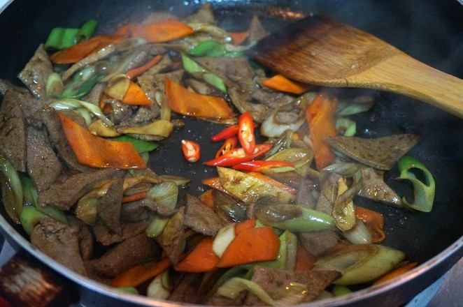 Stir-fried Pork Liver recipe