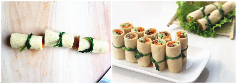 Nutritious Vegetable Roll recipe