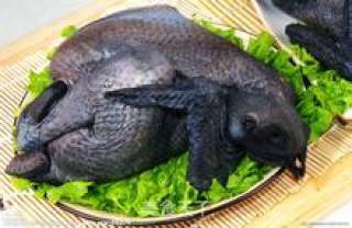 Fresh Coconut Black Chicken Soup recipe