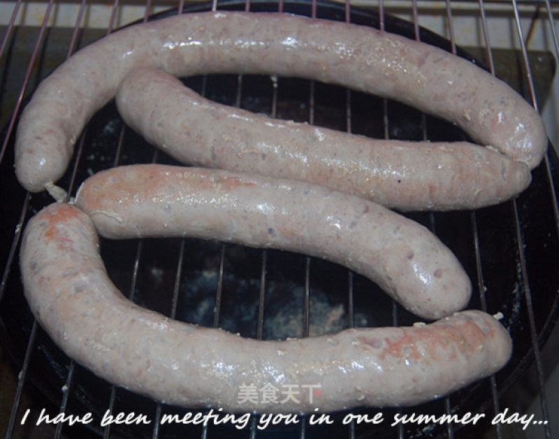 Homemade Garlic Sausage recipe