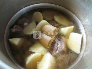 Potato Steak Rib Soup recipe