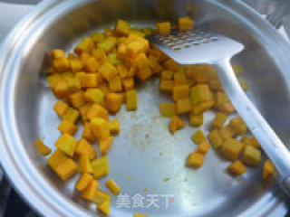 Salted Egg Yolk Diced Pumpkin recipe