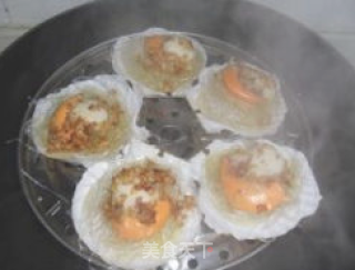 Steamed Scallops with Garlic Vermicelli recipe