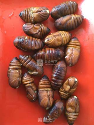 Salt and Pepper Silkworm Pupa recipe