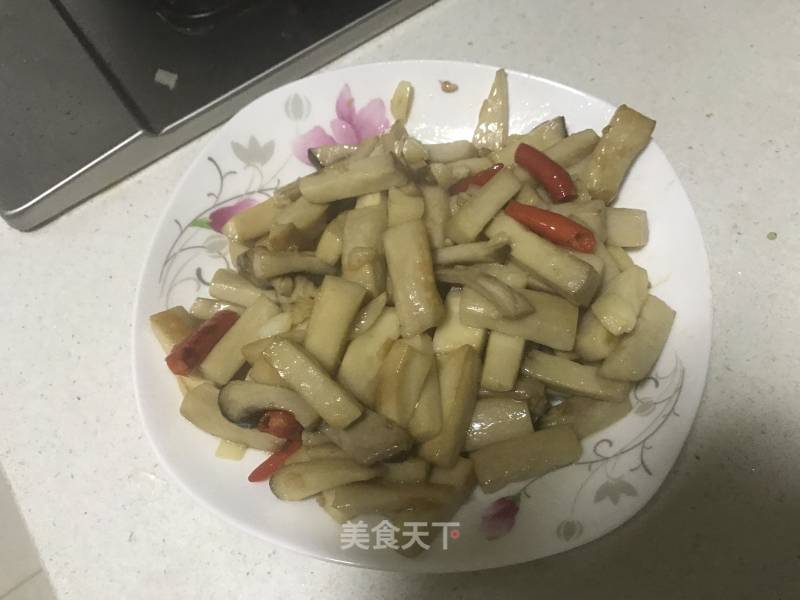 Stir-fried King Pleurotus recipe