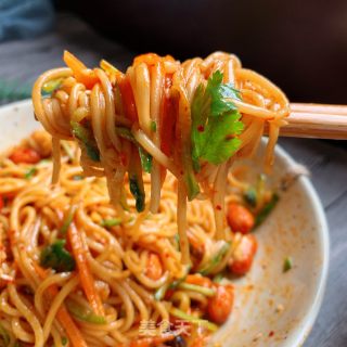 Hot and Sour Cold Noodles recipe