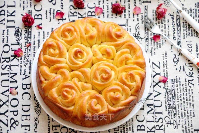 # Fourth Baking Contest and is Love to Eat Festival# Rose Flower Bread recipe