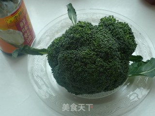 [broccoli in Oyster Sauce] Love to Tune Happiness recipe