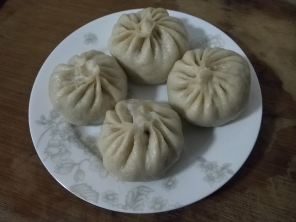 Vegetarian Radish Vermicelli Buns recipe