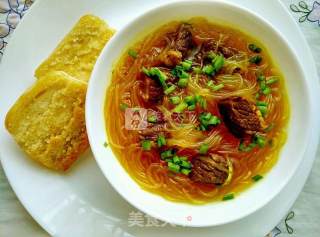 Curry Beef Vermicelli Soup recipe