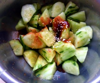 Cucumber and Peanuts recipe