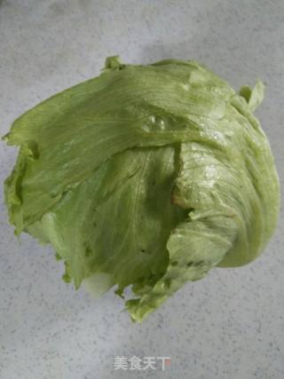 Steamed Lettuce recipe