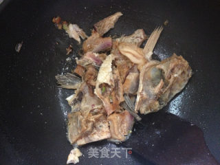 Stir-fried Dried Fish with Vegetables recipe