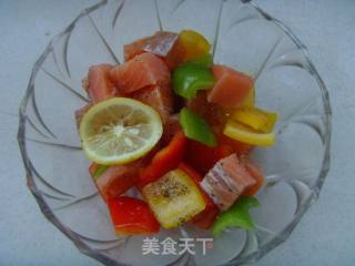 Colorful---pepper Salmon recipe