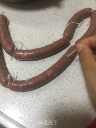 #trust of Beauty#homemade Garlic Sausage recipe