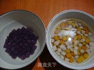 Taiwanese Snacks that are Popular in The Streets and Alleys ------- [red Bean Taro Balls] recipe