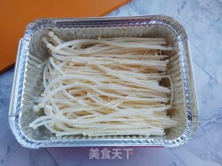 Tin Foil Enoki Mushroom recipe