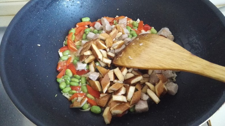 Diced Pork Stir-fry recipe