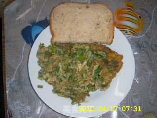 Scrambled Eggs with Toon Sprouts recipe