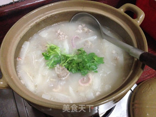 Pork Bone Squid and Carrot Soup recipe