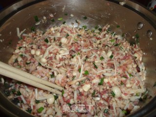 Double Mushroom Stuffed Clam-style Fried Dumplings recipe