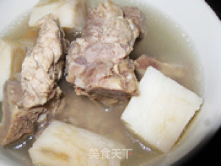 Bone Fragrant Yam Soup recipe