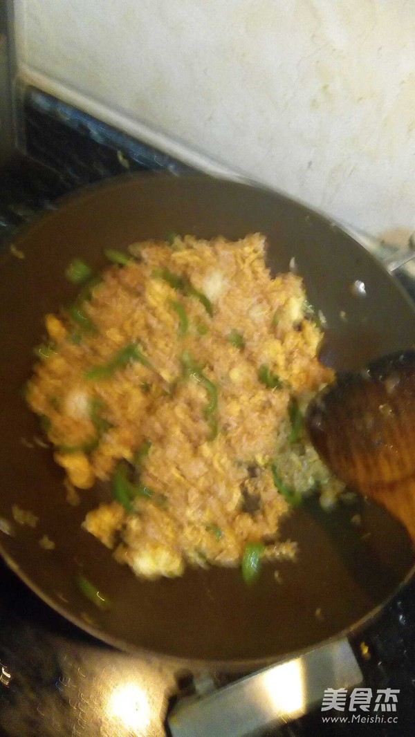 Green Pepper Fried Rice recipe