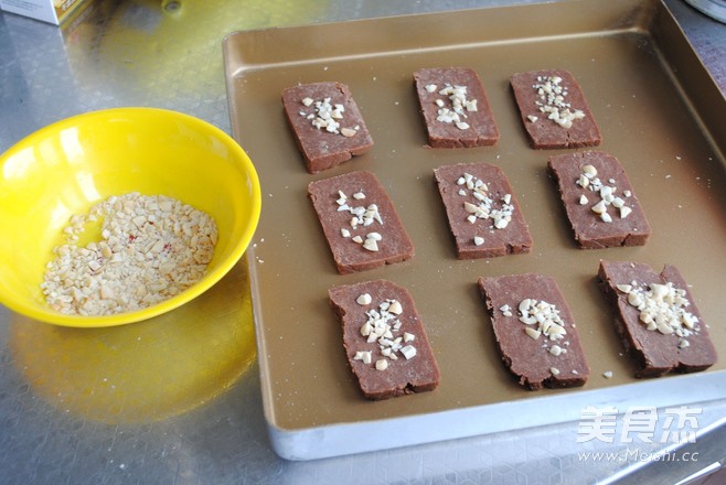 Chocolate Peanut Cookies recipe