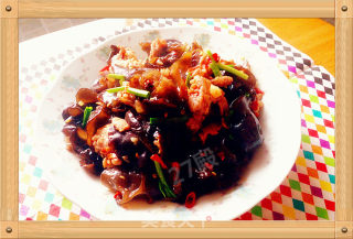 27's Cooking Diary-fried Pork with Fish Flavor and Fungus recipe