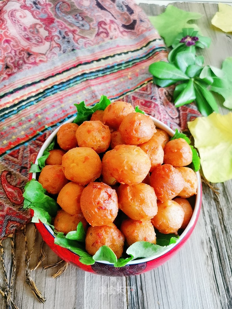 Fried Tofu Meatballs recipe