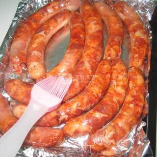 Grilled Pork Sausages-oven Version recipe