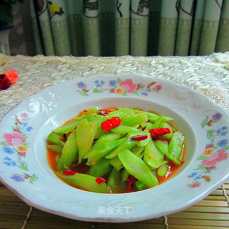 Spicy Fried Lettuce recipe