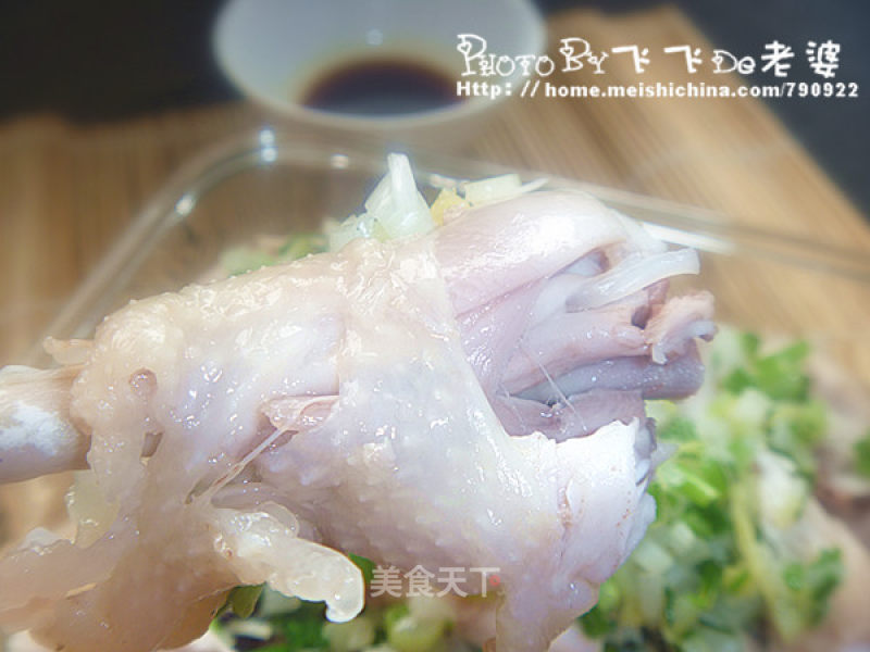 【light and Good Taste】——chopped Chicken with Scallion Oil recipe