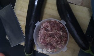 Super Meal-less Oil Version of Minced Meat and Eggplant recipe