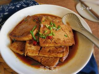 Soy Sauce Braised Tofu recipe