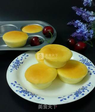 #aca烤培明星大赛#six Continuous Mold Yogurt Cake recipe