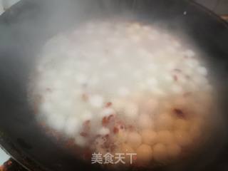 Dessert-chinese Wolfberry Glutinous Rice Balls recipe