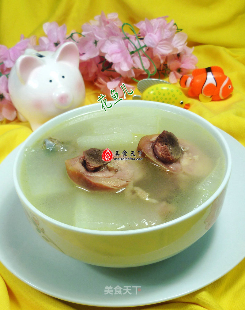 Cured Drumsticks and Winter Melon Soup recipe