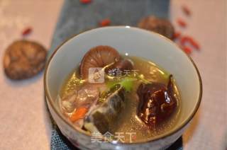 Turtle Soup with Ginseng, Mushroom and Mushroom recipe